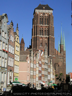 St Marys Church in Gdansk, Poland 
