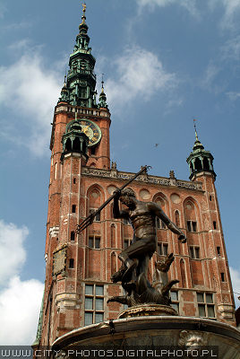 The Hall of the Main City in Gdansk 