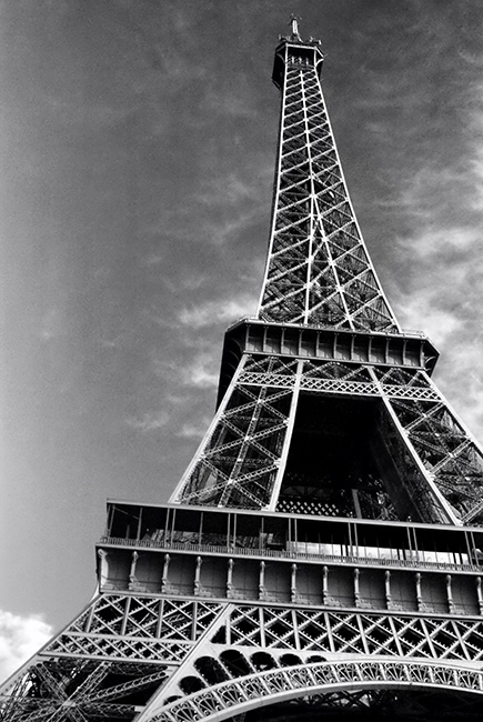 paris france eiffel tower black and. Pictures of Eiffel Tower black