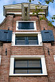 Pictures: Fronts of houses in Amsterdam 