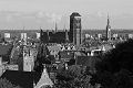 Black and white photo of Gdansk 
