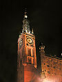 City Hall in Gdansk by night 