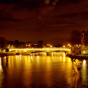 Seine in Paris by night 