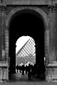 Pyramide in Louvre 