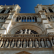 Photos of Notre Dame Cathedral, Paris, France 