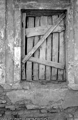 black and white photography of window 